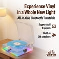 thumbnail image 5 of Victor VHRP-1404 Mystic All-in-One Bluetooth Record Player with AudioStream and Built-in Speakers, 5 of 8