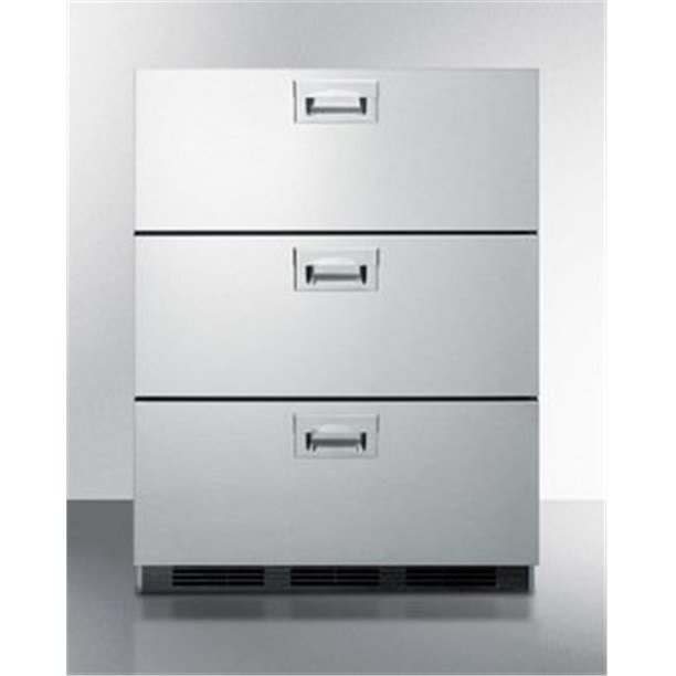 Summit SP6DS7ADA 23.63 in. Commercially Approved 3Drawer All