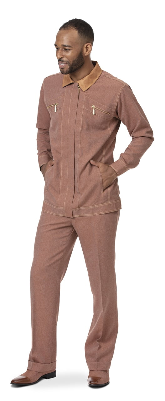 Montique Men's 2 Piece Long Sleeve 