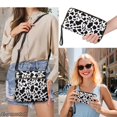 thumbnail image 4 of Yuyamidu Cow Print Bow Crossbody Bag Matching Wallet Set for Ladies Women PU Leather Shoulder Handbags Purse and Wallet Set Included Card Slots Holder for Travel, Shopping & Work, 4 of 8