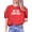 Vintage Red Shirt, variant on Hit The Dang Ball Shirt for Women Distressed Sporty Baseball Tee for Adults and Teens Heather Blue Shirt Adult X-Large