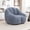 Blue, variant on Filled Bean Bag Chair, Tufted Memory Foam Bean Bag Sofa, Fluffy Faux Fur Lazy Chair for Dorm Apartment Living Room