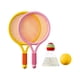 thumbnail image 3 of Juego de bádminton y tenis para niños con pelota y volante, regalo de raqueta de tenis. rosa amarillo, 3 of 9