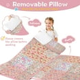 thumbnail image 3 of Pioneer Flower Floral Print Pattern Toddler Nap Mats for Kids Preschool,Sleeping Mat Bag or Kids,Toddler Sleeping Bag,Toddler Nap Mat or Daycare, 3 of 6