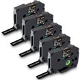 thumbnail image 1 of Label Tape Set, 7-Layer Lamination Chemical Resistant Durable Easy Peel 5PCS 12mm x 8m for Reliable Indoor Outdoor Labeling Projects, 1 of 1