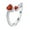 RD, variant on EGNMCR Adjustable Ring Birthstone Couple's Ring Heart Constellations Birthday Jewelry A ring
