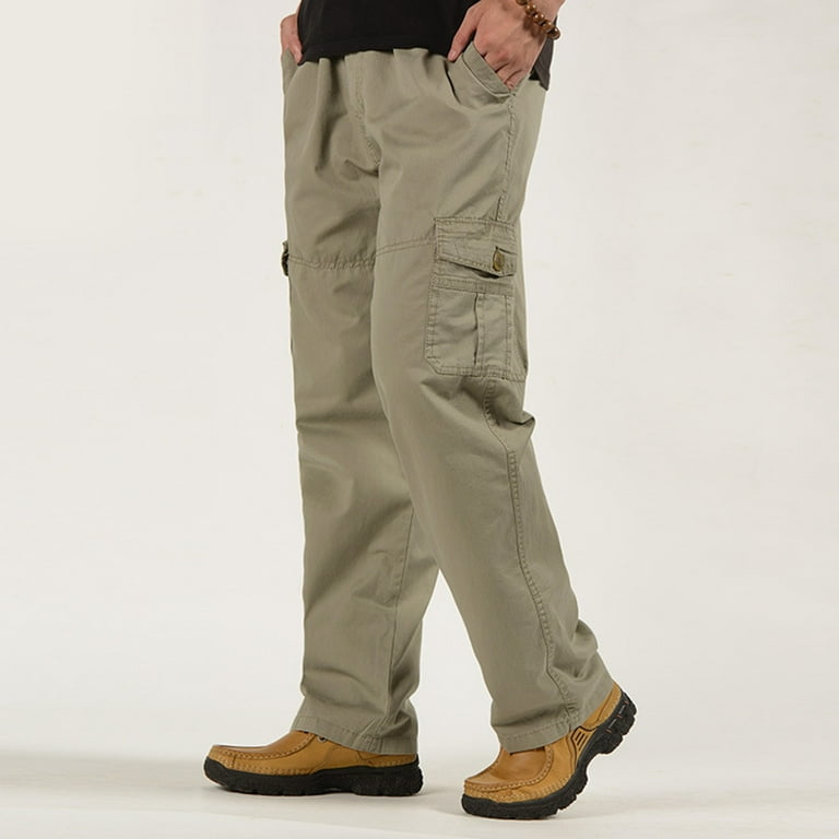 YUHAOTIN Joggers Men Mens Joggers with Zipper Pockets Slim Fit
