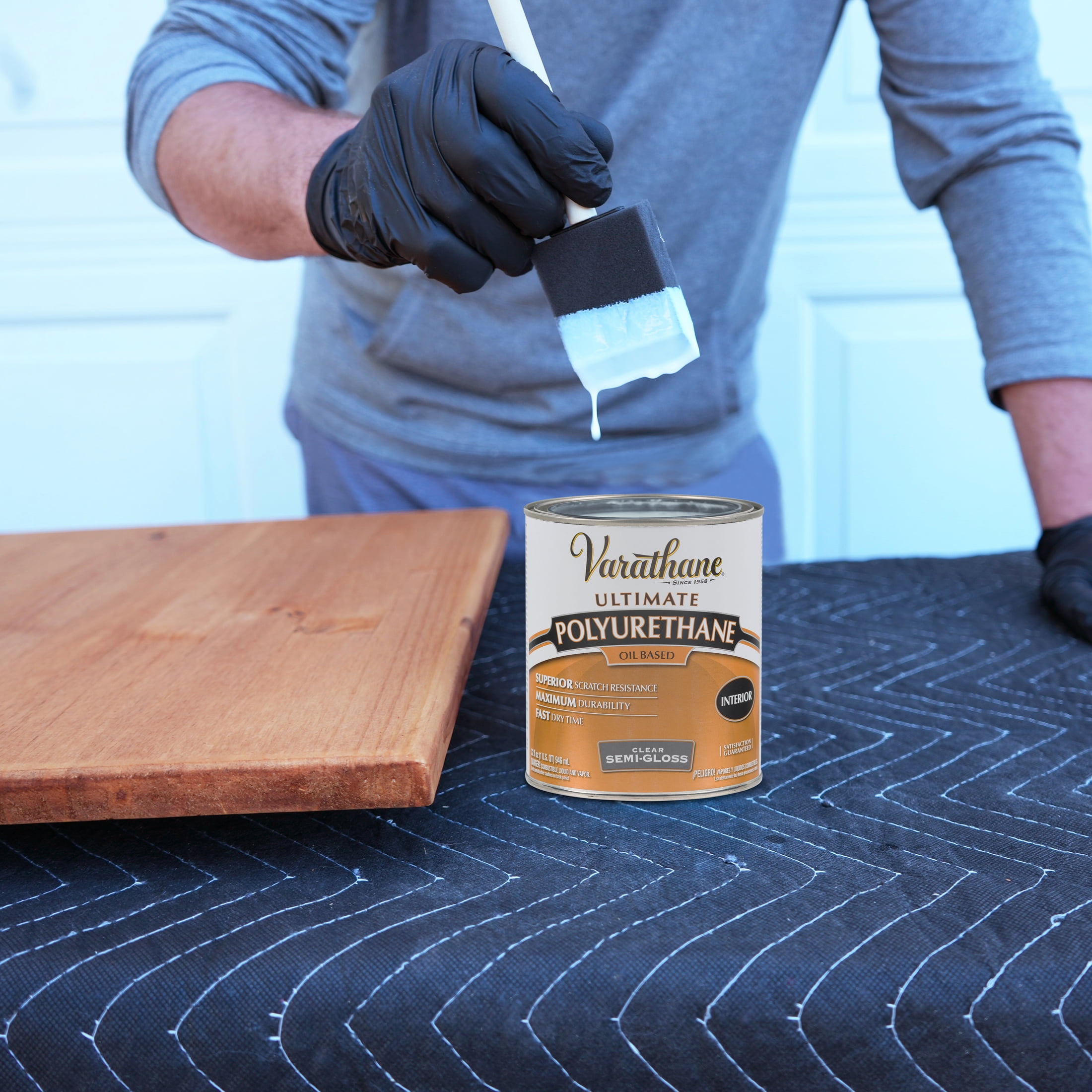 Varathane® Ultimate Polyurethane Clear Gloss Oil-Based Wood Finish