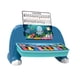 thumbnail image 4 of Juguete infantil de aprendizaje temprano perfke con partitura de piano azul, 4 of 9