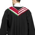 thumbnail image 4 of Comoros Flag Graduation Stole Graduate Shawl Sash Scraf Gift For Abroad Student International Study (Square), 4 of 9