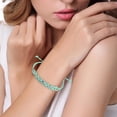 thumbnail image 4 of Handwoven Wax String Bracelet Bohemian Style Creative Crystal Temperament Bracelet For Women, 4 of 4