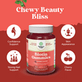 thumbnail image 5 of Natural Biotin Gummies for Hair Growth - Biotin Vitamins Hair Skin and Nails Gummies for Women and Men - Growth Vitamins Women with Pantothenic Acid, 5 of 9