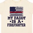 thumbnail image 4 of Inktastic Fireman Daddy is a Firefighter Boys or Girls Toddler T-Shirt, 4 of 5