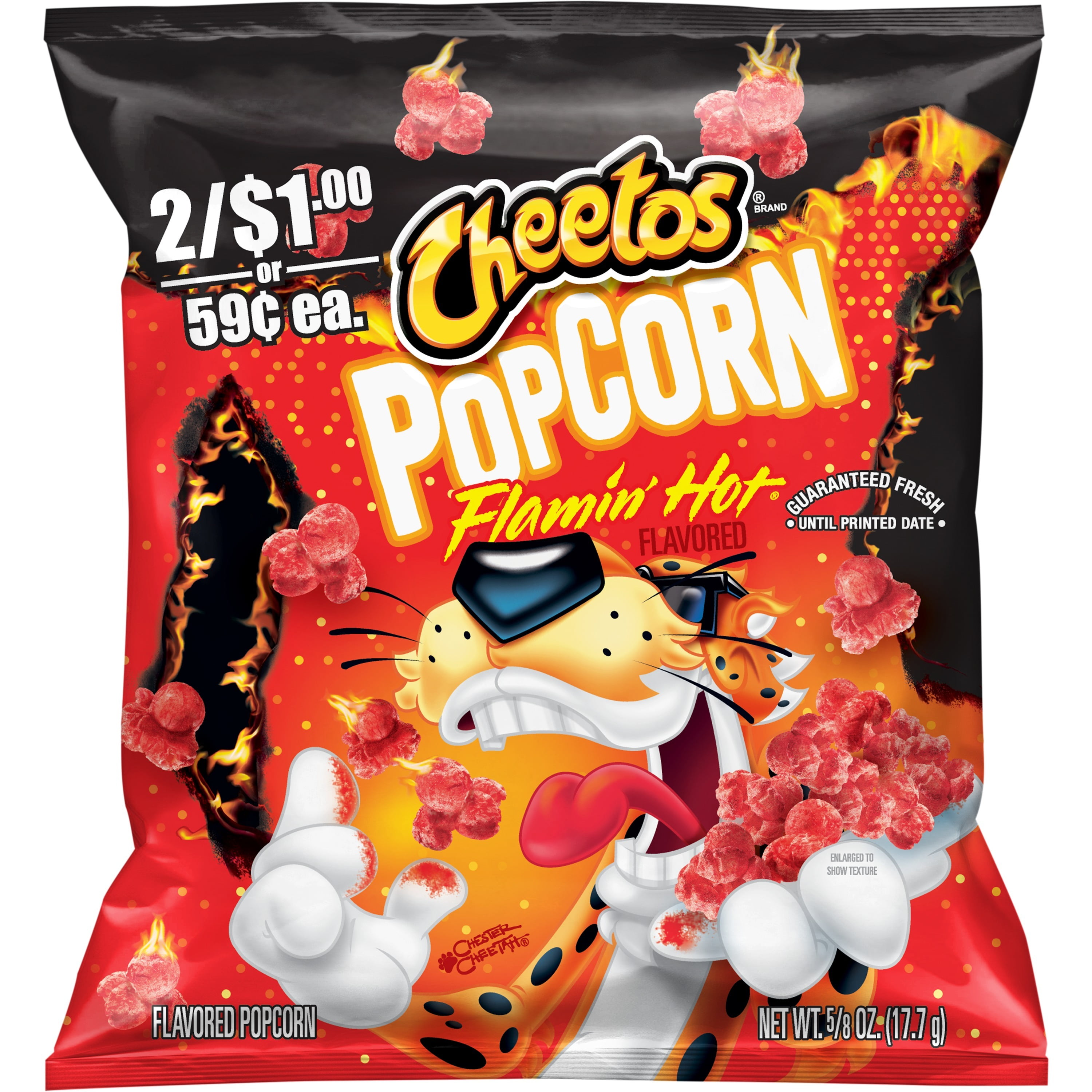 Photo 1 of **Exp 7/2/24**
Doritos Cheetos Popcorn Flamin Hot Svl-r 0.625z (40 ct)