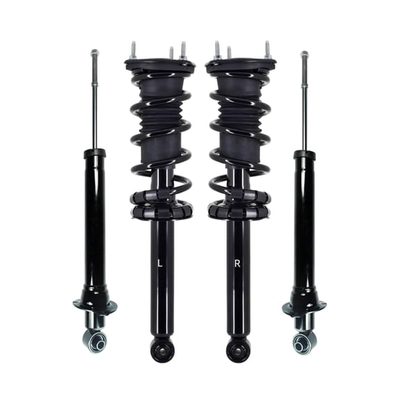 Set Front Quick Complete Strut-Coil Spring-Rear Strut For 2001-2005 Lexus IS300