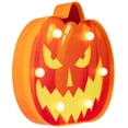 thumbnail image 5 of Northlight LED Lighted Jack-O-Lantern Halloween Marquee Style Decoration - 7.5", 5 of 9
