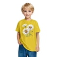 thumbnail image 3 of RXIRUCGD 2025 Vêtements d'Été pour Enfants T-shirt Imprimé Mode Mignon Col Rond Manches Courtes, 3 of 5