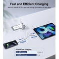 thumbnail image 3 of Cargador USB C Charger Block, 100 W, 6 puertos, cargador rápido para iPhone, 3 of 8