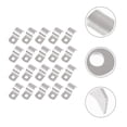 thumbnail image 3 of 100 organizadores de cables de pared resistentes y fiables con hebillas y clips para cables., 3 of 7