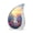 Rabbit-2, variant on VALERASH Rabbit Urn for Ashes for Women - Decorative Rainbow Urns for Ashes Adult Male Pink Teardrop Memorial Urn for Adult Mom- 3 Inch