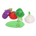thumbnail image 1 of Juguetes Para Apretar De Descompresión, Juguete Para Apretar Con Ojos Saltones, Dibujos Animados De Silicona, Tamaño De Bolsillo, Seguro, 5 Uds., Verdura Para Autismo, 1 of 7