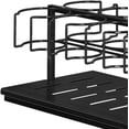 thumbnail image 2 of Generic Organizador de botellas de agua Hervidor de hervidor de agua Multifunción Ligero 8 Soportes de taza de soporte fijo para accesorios de cocina en, Negro, Individuales, 2 of 7