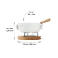 thumbnail image 3 of Olla para fondue de queso Boska Twinkle: ideal para carnes, chocolate y queso. Sirve para 4 personas. Artículos para el registro de bodas. Regalos de cocina para inauguración de la casa familiar. Úsel, 3 of 5