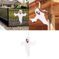 thumbnail image 4 of Halloween Decoration Ghost Flag Ghost Flag Easter Ghost Face Polyester, 4 of 5