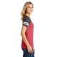 thumbnail image 2 of Camiseta con cuello en V de District ® Game para mujer. DM476 Distrito DM476, 2 of 3