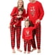thumbnail image 4 of Sonducket Pijamas navideños Holiday Family Plaid Impreso Ropa de dormir Manga larga Cuello Navidad Loungewear Pijama MUJER XL Sonducket AP004024-13, 4 of 6