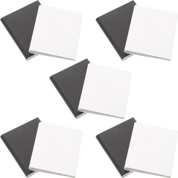 IDEANATEGRATE 10Pcs White Sealing Strip Square For Door Seal Strip Frame And Window