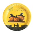 thumbnail image 1 of Suministros para fiestas de Halloween, vajilla de papel desechable para Halloween, plato de papel redondo, 1 of 3