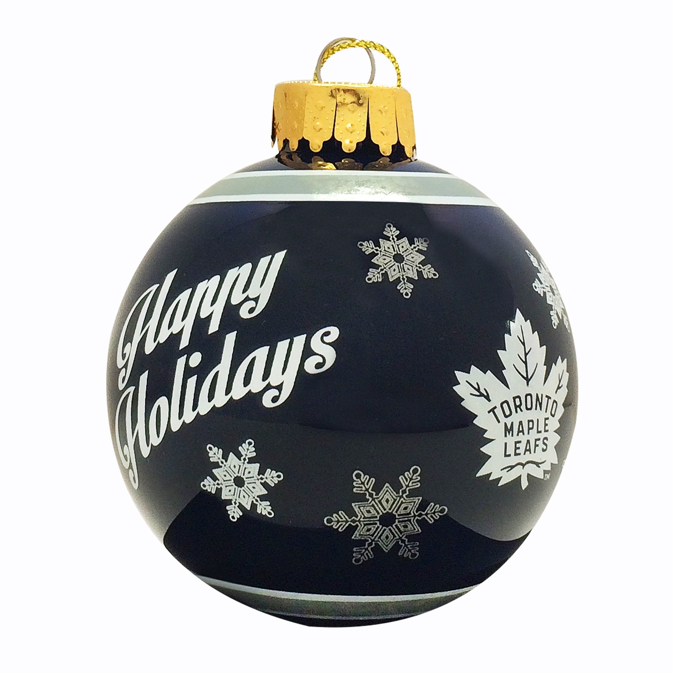 Toronto Maple Leafs Printed Glass Ball Ornament Walmart Canada
