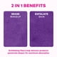 thumbnail image 3 of Makeup Eraser, 7-Day Set, Erase All Makeup with Just Water, Including Waterproof Mascara, Eyeliner, Foundation, Lipstick, and More, Queen Purple, 7 CT., 3 of 7
