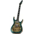thumbnail image 4 of Dean Exile Select Burled Poplar Top Guitar in Satin Turquoise Burst, 4 of 6