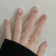 thumbnail image 1 of Use uñas hechas a mano flash arco manicura terminado pegatina de uña desmontable uña postiza pieza de uña, 1 of 5