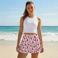 thumbnail image 3 of KUIFORTI Horse Women's Active Athletic Skort Durable Tummy Control Shorts Pleated Skirts Comfortable Stretchy Shorts Workout Golf Skort for Running Tennis Golf Workout Sports, 3 of 7