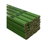 24 Pack - Big Gator Tools Carpenter Pencils - Neon Green Wooden Pencil