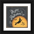 thumbnail image 1 of Lewis, Kim 20x20 Black Ornate Wood Framed with Double Matting Museum Art Print Titled - Happy Halloween, 1 of 4
