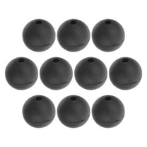 10 Pcs Instrument Mallet Heads Xylophone Mallet Tips Drum Hammer Head Child 2.80X2.80X2.80CM Black