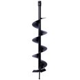 thumbnail image 4 of Set of 4 (4''+6''+8''+12''+Rod Kit) Auger Drill Bit for Planting, Easy Planter Garden Auger, Bulb & Bedding Digging Post Hole Planting Tool for 3/4" Shaft Auger, 4 of 9