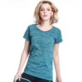 thumbnail image 3 of Women T Shirt Short Sleeves Hygroscopic Quick Dry Fitness for Women Top Clothes, 3 of 7