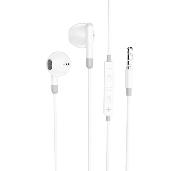 GJX Wired Headphones,T90 High-Fidelity In-Ear Earbuds,Ear Buds with Noise-Canceling Mic
