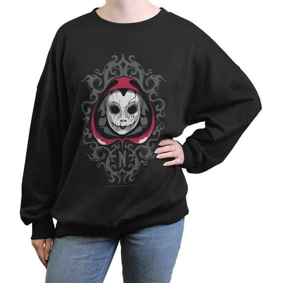Juniors Wednesday Mysterious Portrait Sweatshirt
