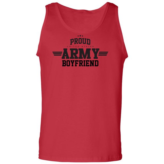 Proud Army BOYFRIEND Adult Tank Top