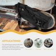 thumbnail image 4 of OULII Multi-function Trumpet Bag Rectangular Storage Black for Musicians 1Pcs, 4 of 8