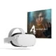 Meta Quest 2 (Oculus) — Advanced All-In-One Virtual Reality Headset — 128 GB with Resident Evil 4 - image 1 of 7