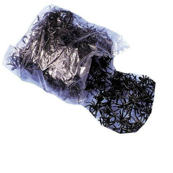 Costumes For All Occasions Ja31 Spider Mini Plast Bag 144=1