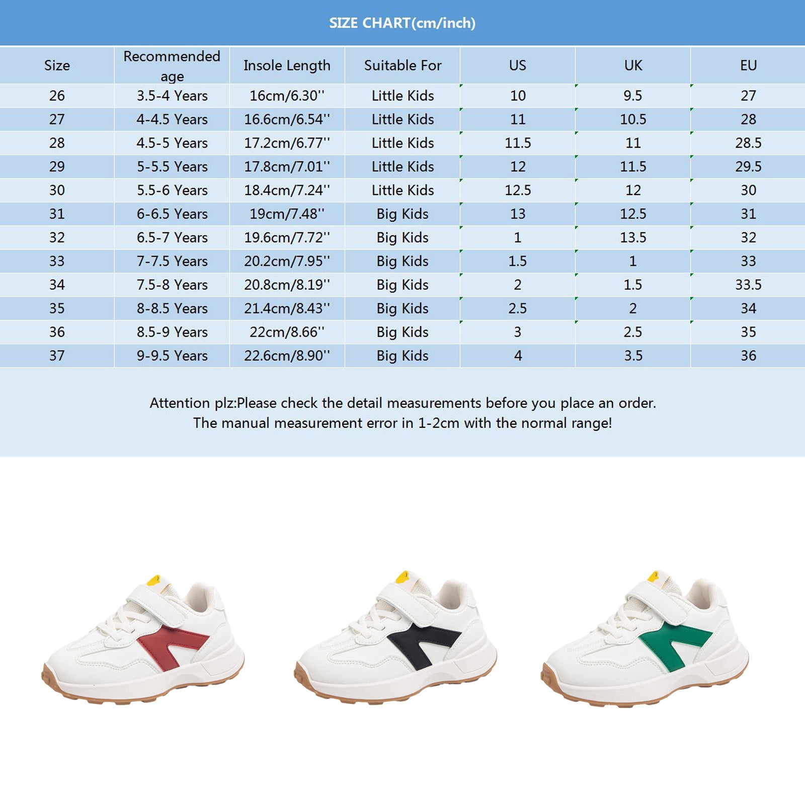 Hessimy Toddler Girls Boys Shoes Kids Sneakers Breathable Lightweight(Black,11 Little Kids)