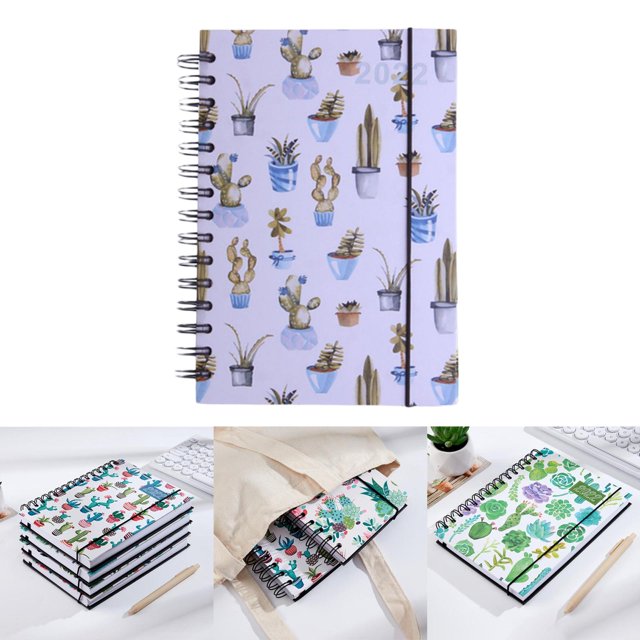 Cuaderno Portátil, 165 Hojas, s de Papel, de Notas, Agenda de Negocios Diaria, Libro para útiles Escolares, Oficina, Agenda Diaria Mensual, shamjiam almohadillas para escribir cuadernos